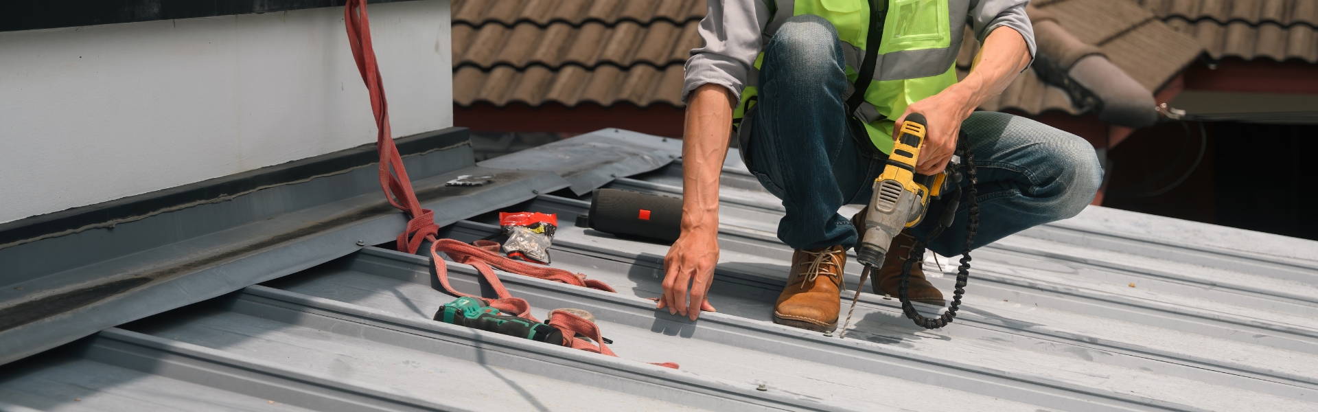 Metal roof leak repair in Randburg