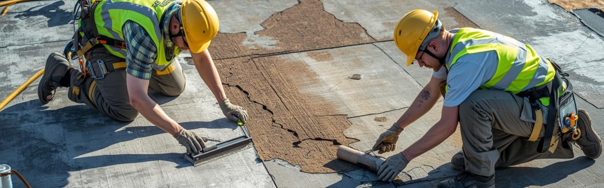 Flat roof repair services in Hillcrest