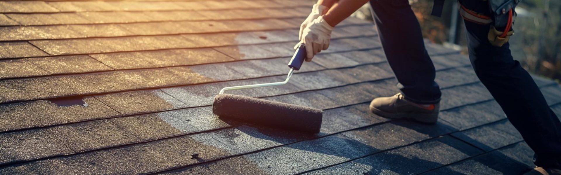 Roof painting services in Waterfall
